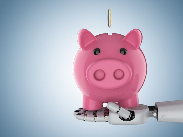 Automatic Savings Piggy Bank