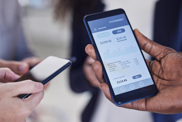 Fintech Application Phone