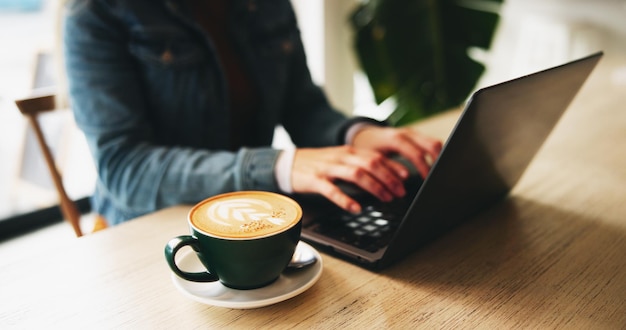 Freelancer Laptop Coffee