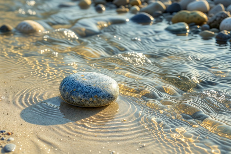 A stock chart with 50-day and 200-day moving average lines highlighted