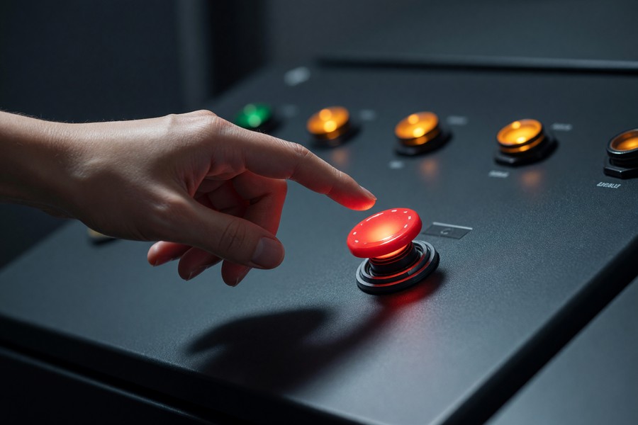 Flowchart of agentic AI risk layers including prompt injection and human-in-the-loop checks