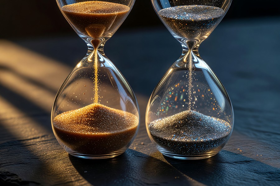 Visual ROI dashboard showing before-and-after metrics for an AI-powered sales funnel