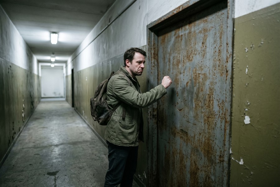 Screenshot example of a chatbot escalation interface with human handoff button