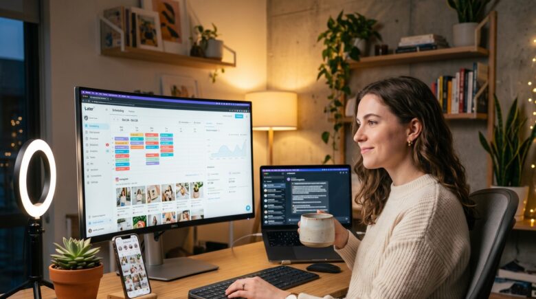 Best AI social media automation tools dashboard in 2026