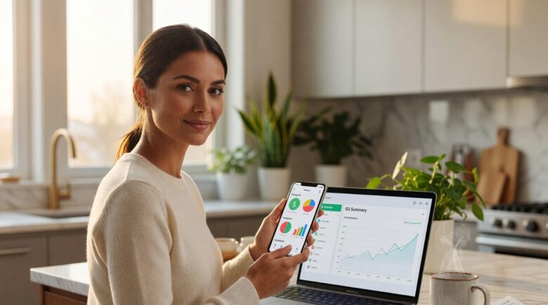 Best budgeting apps for 2026 displayed on a smartphone screen