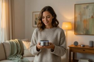 Best smart home hubs for beginners displayed on a living room table