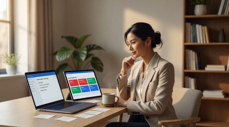 Evernote vs Notion comparison for busy professionals
