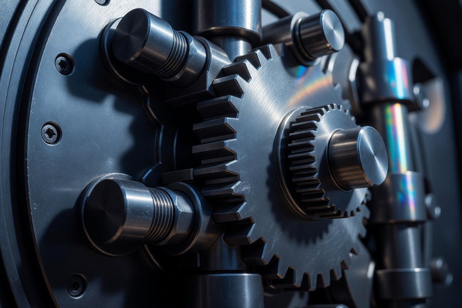 Comparison diagram showing Google Drive and Dropbox security certification badges and encryption layers