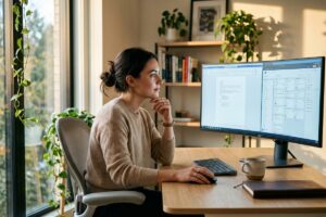 Notion AI vs Coda AI comparison showing both workspace interfaces side by side