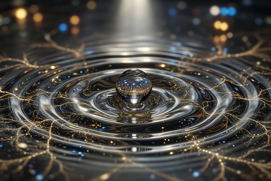Infographic showing timeline of quantum computing milestones from 2019 to 2035