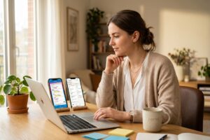 Todoist vs Microsoft To Do comparison showing both app interfaces side by side