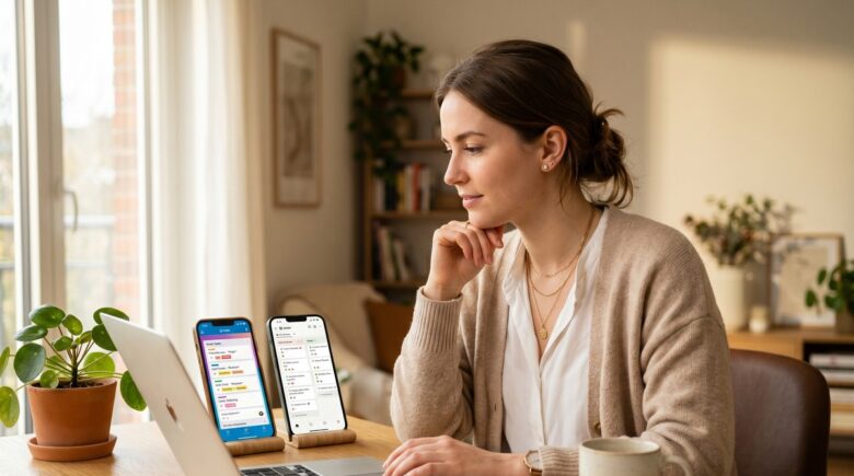 Todoist vs Microsoft To Do comparison showing both app interfaces side by side
