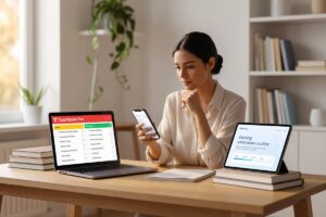 Todoist vs Microsoft To Do comparison showing both app interfaces side by side