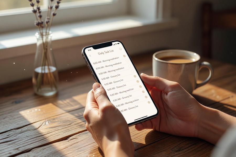 Side-by-side interface comparison of Todoist and Microsoft To Do on desktop
