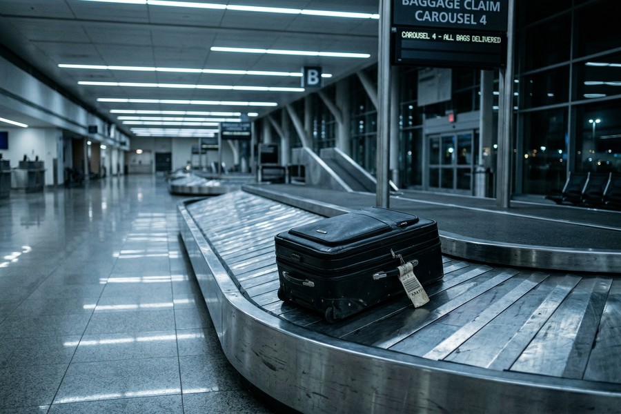 Infographic showing the four core travel insurance coverage categories with icons