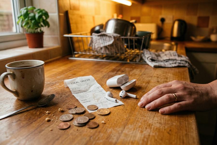 Side-by-side comparison of four wireless earbud models with their charging cases on a white surface