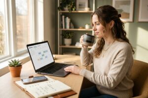 Calendly vs HoneyBook comparison for service providers showing scheduling and client management features