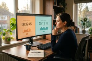 Clockify vs Toggl Track side-by-side comparison for business time tracking