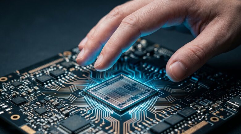 Diagram illustrating how neural processing units work inside a modern AI chip