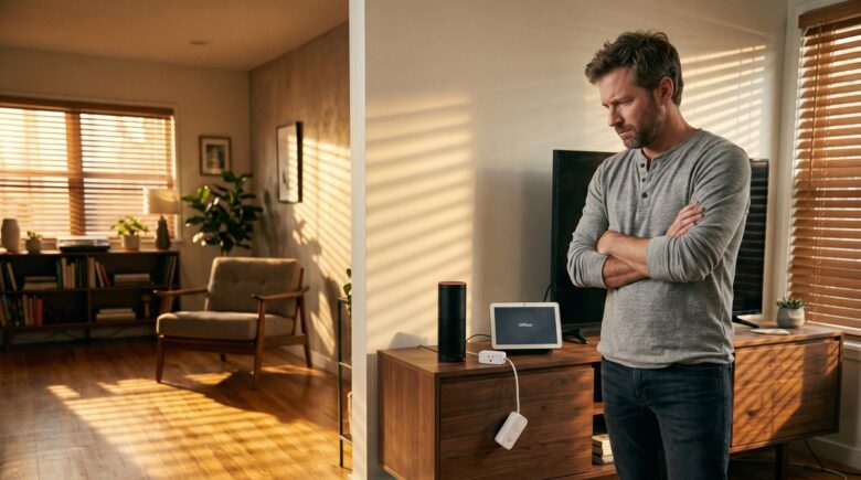 Smart home devices on a shelf showing lifespan and durability comparison