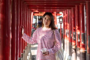 Solo traveler using AI tools to navigate Japan's transit system