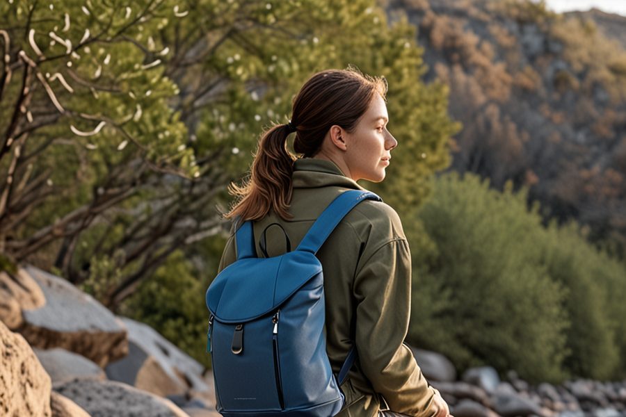 Merino layers with tech pockets for phone and power bank