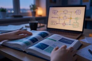 Comparison of quantum computing courses for beginners with course logos and features