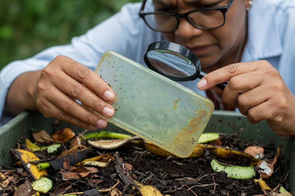 Laboratory testing of biodegradable phone case materials under controlled composting conditions