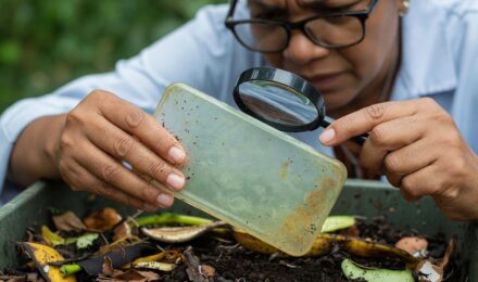 Laboratory testing of biodegradable phone case materials under controlled composting conditions