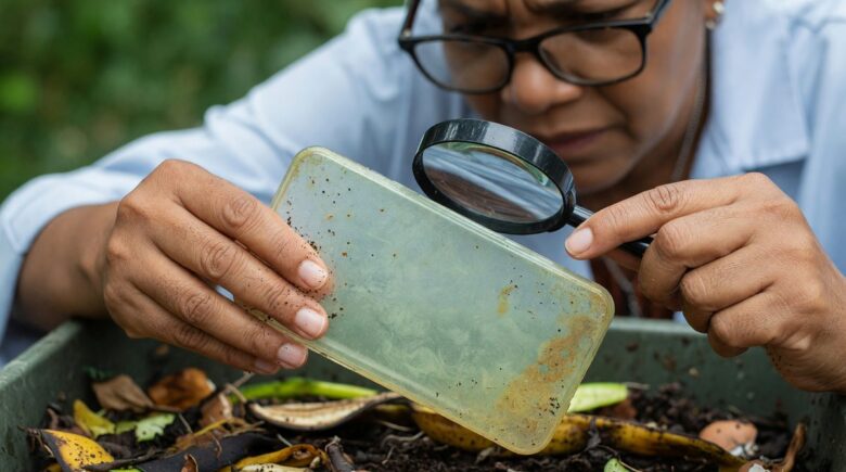 Laboratory testing of biodegradable phone case materials under controlled composting conditions