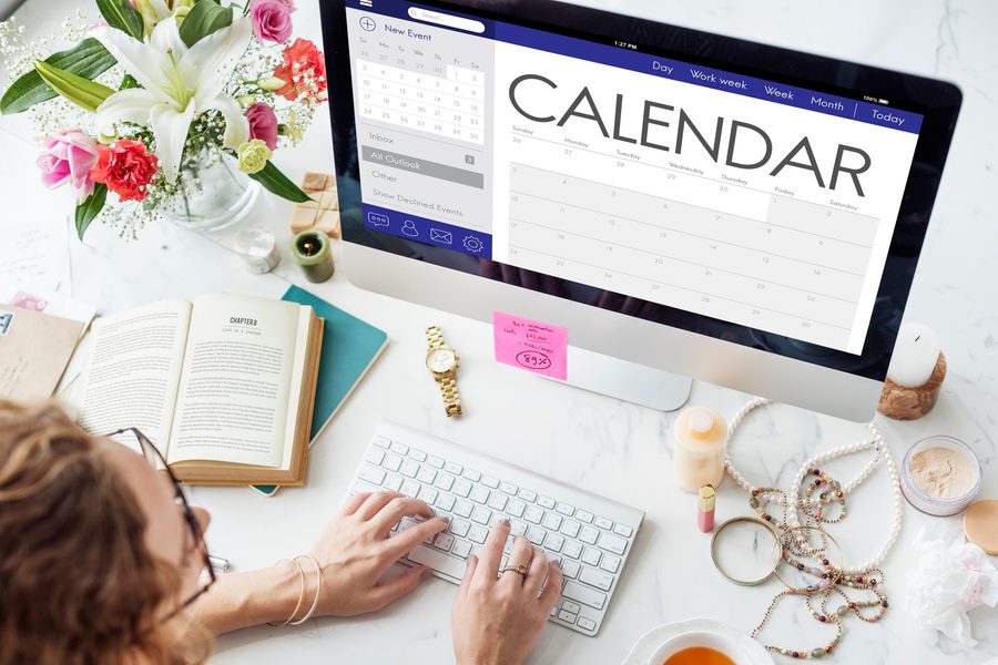 YouCanBookMe booking page embedded on a consultant's website with custom branding