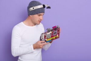 A college student in Portland setting up a Raspberry Pi server in 2025