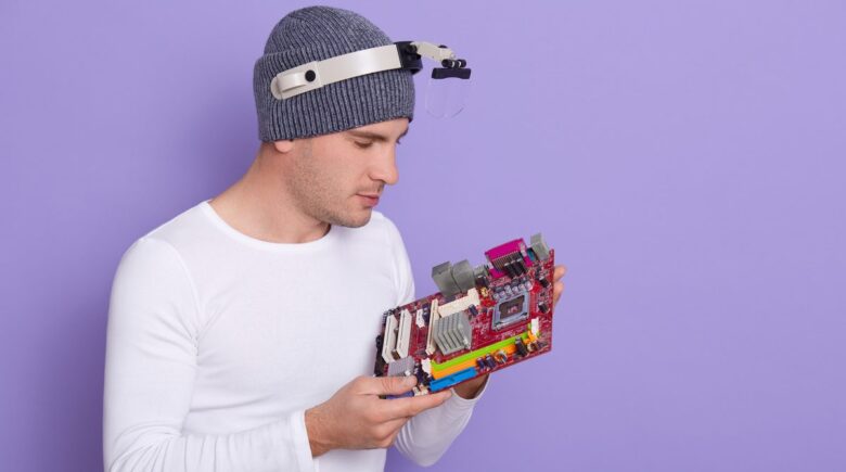 A college student in Portland setting up a Raspberry Pi server in 2025