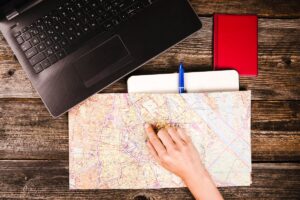 Smart travel journal with itinerary logging and automated reminders