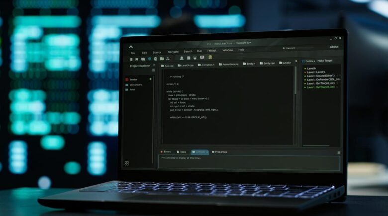 Comparison of Linux distribution security configurations on laptop screens
