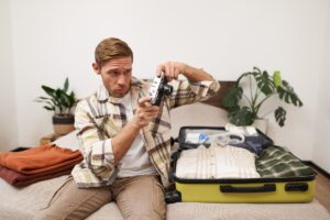 Smart mirror in suitcase helps prevent packing errors with real-time feedback