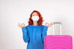 Smart luggage with tracking and organization features for efficient travel