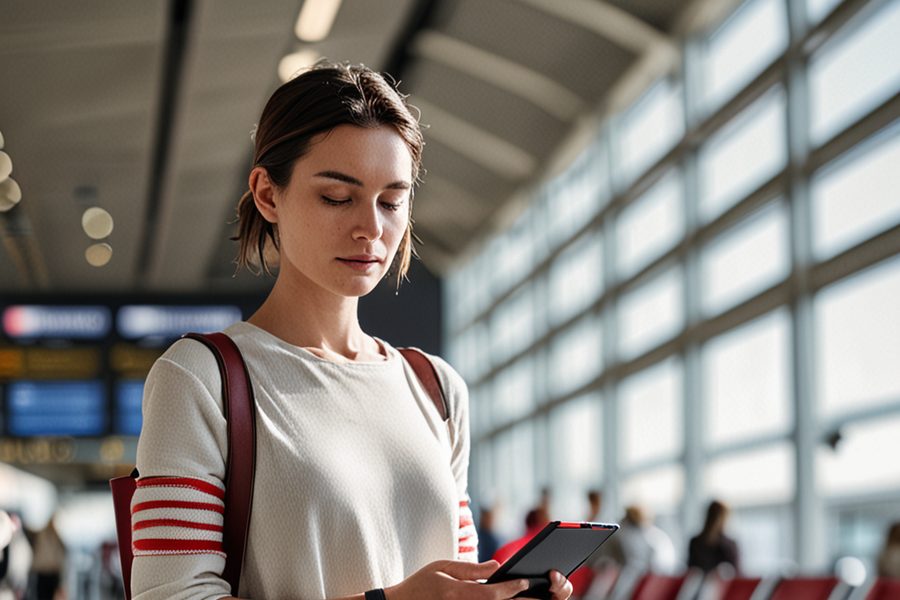 Smart packing cubes with RFID tags and digital checklist integration