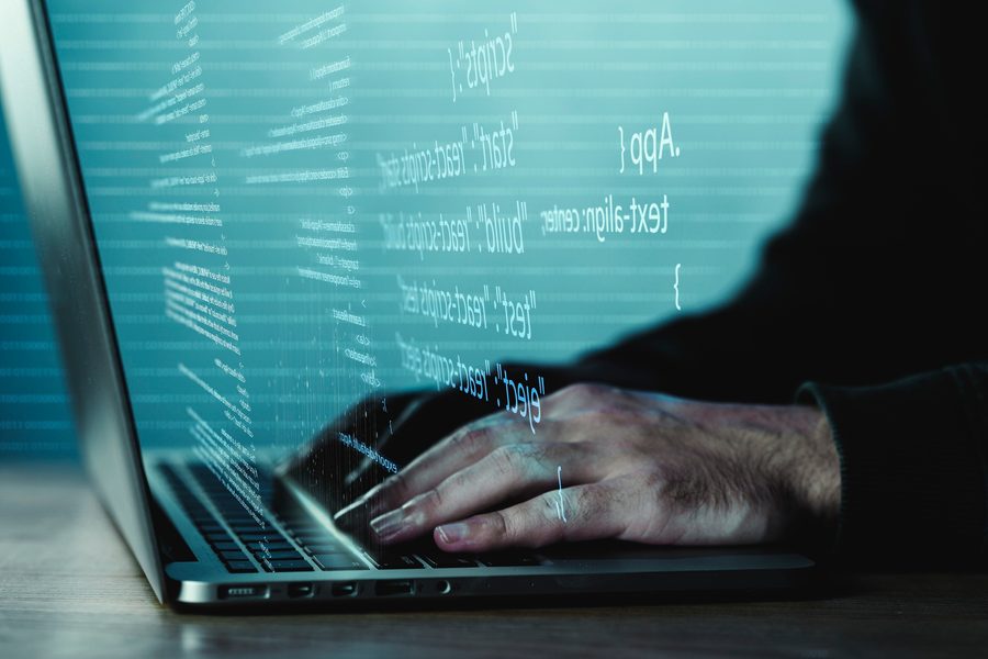Close-up of terminal window running self-hosted server deployment commands